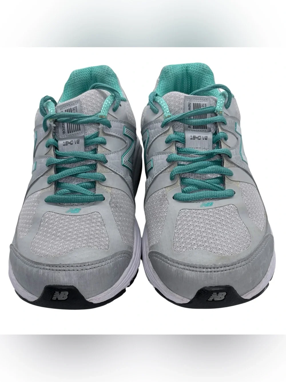 New Balance 1540V2 Running Silver/Mint W1540SG2 Women’s Size 9 2E Shoes Made USA